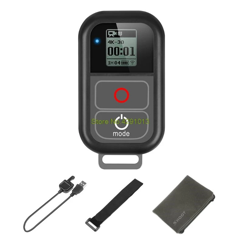 

Smart Wireless WiFi Remote Control Waterproof Wear-resistant for GoPro Hero 7 6 5 4 3+ 3 Action Camera