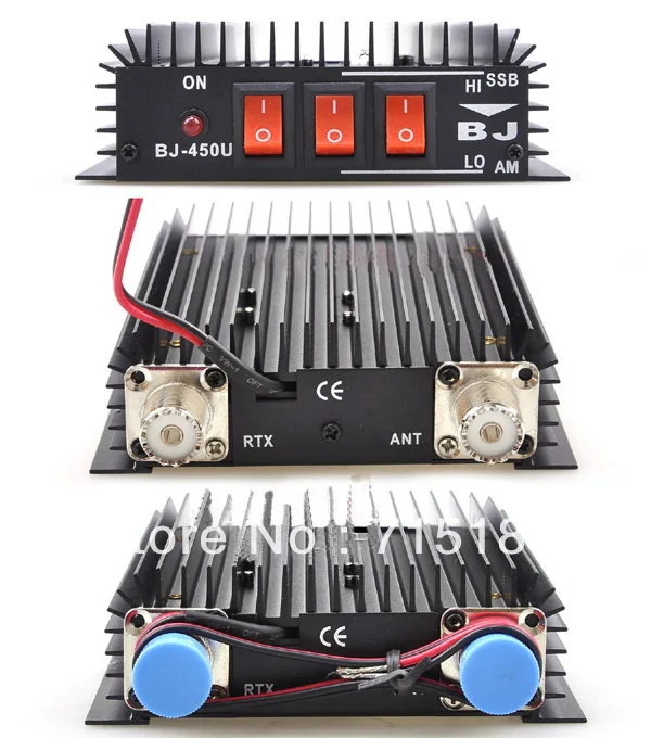 BJ-450U UHF Усилитель мощности 2,5-5 Вт FM/40-50 Вт FM 400-470 МГц