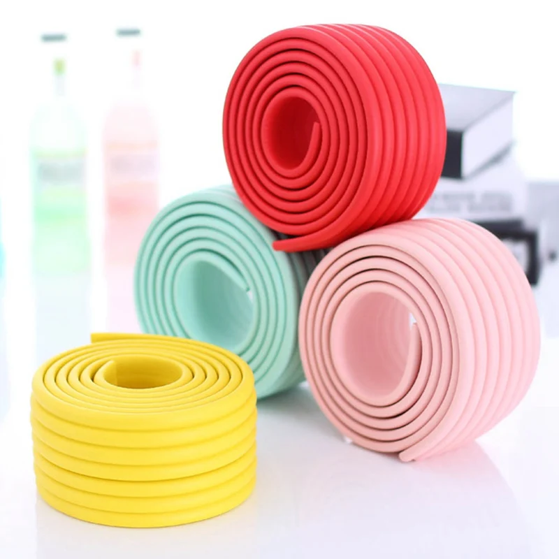 

2m Baby Child Kids Table Desk Furniture Edge Corner Safety Guard Protection Security Protector Wide Cushion Pad Crash Bar Strip