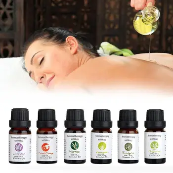 

10ml Aromatherapy Essential Oil Pure Natural Glass Bottle Diffusers Aromatherapy Oil For Body Care SPA Bathing Massage