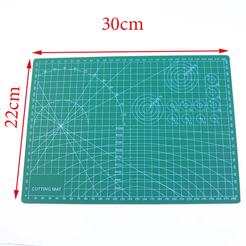 2017 New Multi Function Cutting Plastic Plate 30 22 Cm 3mm Metric 