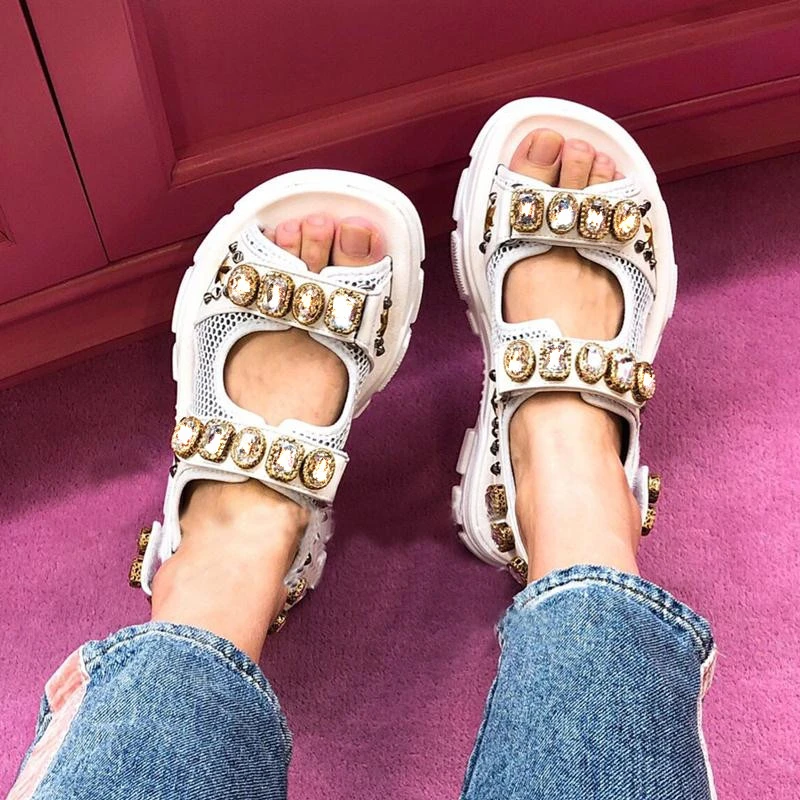 Rhinestone-diamond-sandals-women-bling-bling-crystal-rivets-studded-2019-platform-flat-heels-air-mesh-summer (4)