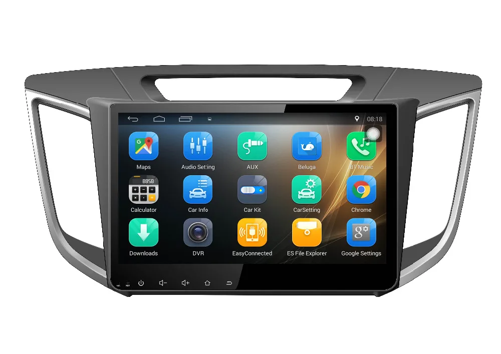 Clearance Nedehe 2G RAM 10.1" Android 8.1 car dvd gps player For HYUNDAI IX25 CRETA car dvd gps navigation audio player car radio stereo 4