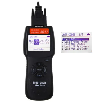 

2017.6 D900 CANBUS OBD2 EOBD Live Data Fault Code Reader Scanner Diagnostic Tool by reading the Diagnostic Trouble Codes #XP