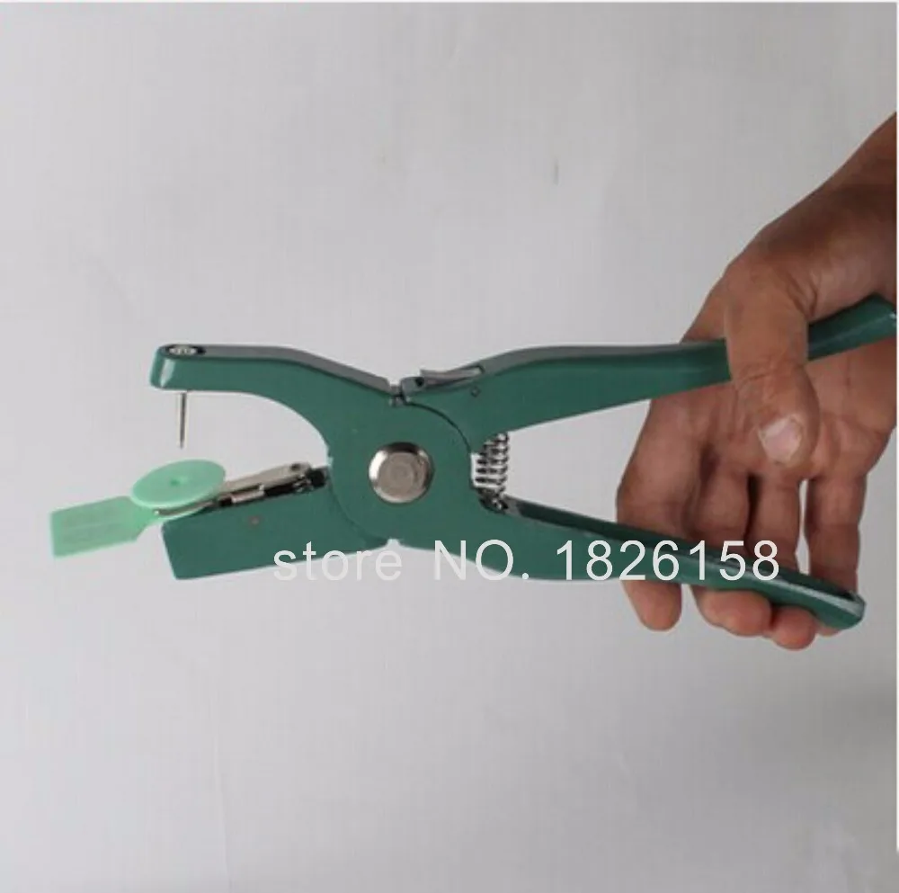 Алюминий скота ухо теги forcep уха тегов аппликатор для свиней овец коров скота
