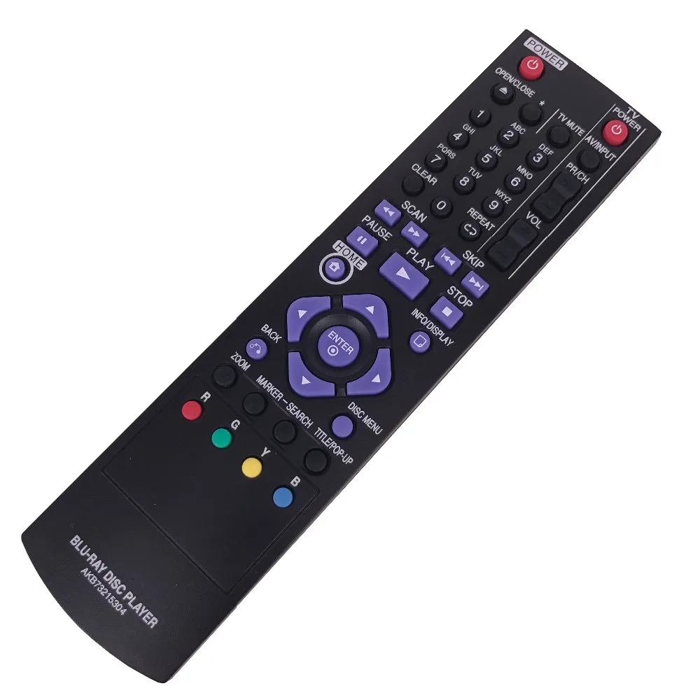 

NEW Original remote control For LG AKB73215304 BLU-RAY DISC PLAYER BD630 BD651 Fernbedienung