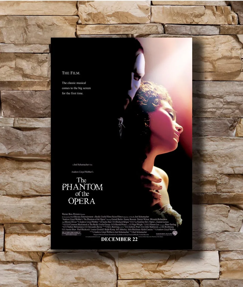 N2805 THE PHANTOM OF OPERA 1 side ORIGINAL EMMY ROSSUMtrim 8x12 20x30 24x36 настенный художественный плакат L W Canvas