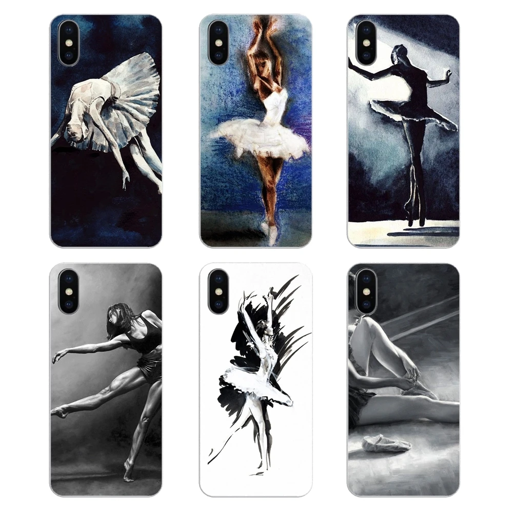 Ballet Ballerina oil painting For Huawei P Smart Y6 P8 P9 P10 Plus Nova P20 Lite Pro Mini 2017 SLA-L02 SLA-L22 2i Silicone Cover |
