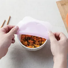 Мягкая силиконовая крышка с цветами, 1 шт., кухонная упаковка для пищевых продуктов, крышка с уплотнением, Свежие инструменты для хранения, coupercle, силиконовая, Alimentaire 40JULY01