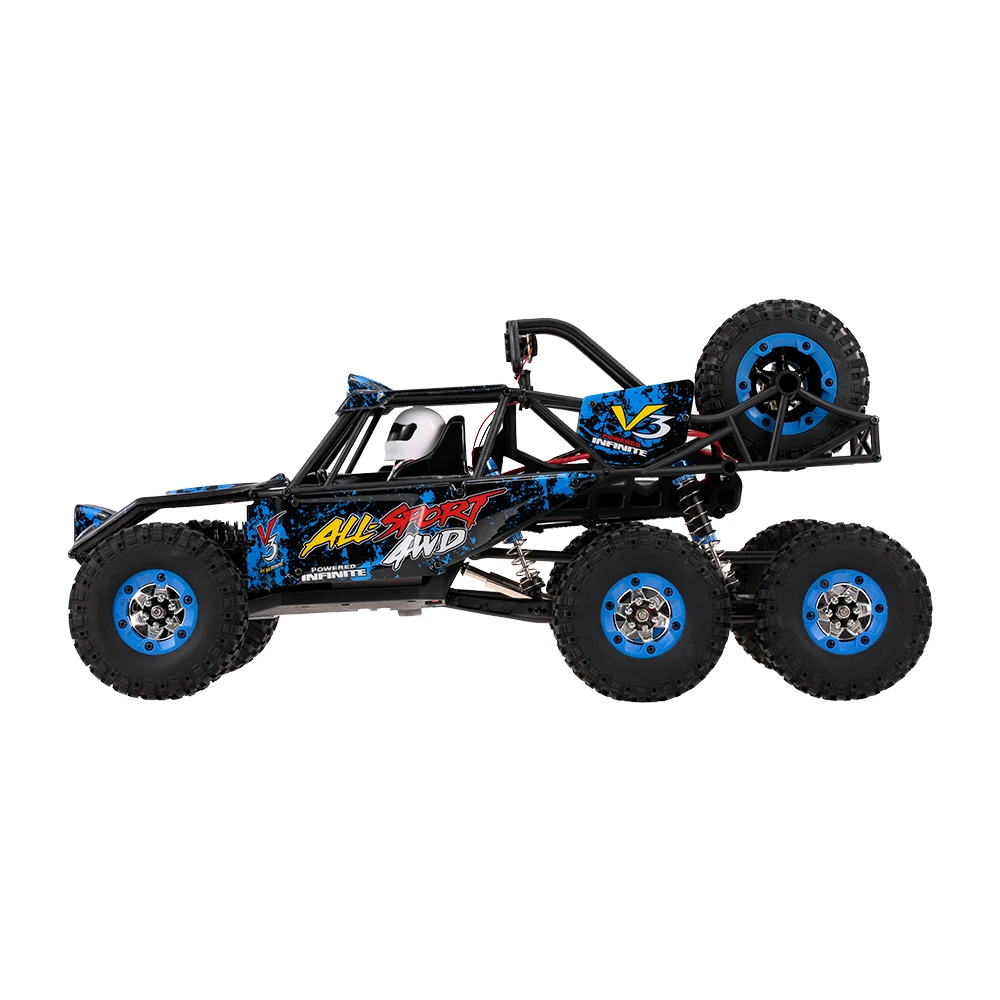 WLtoys 12628 RC автомобиль 1/12 2,4G 6WD 40 км/ч высокоскоростные Автомобили RC Рок Гусеничный внедорожный альпинистский внедорожник Грузовик модель автомобиля