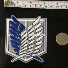 PGY атака на Титанов 3D ПВХ патч Крылья Свободы Роза лошадь меч Военная нарукавная нашивка значки тактические вышивки патчи