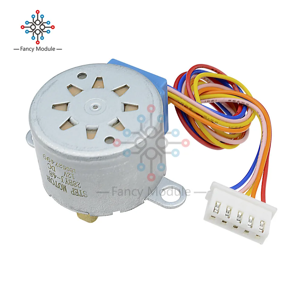 

12V 4-phase 5-wire stepper motor gear motor module 28BYJ-48-12V
