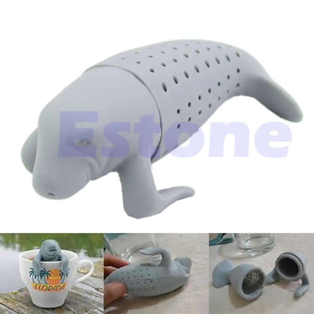 

Manatee Infuser Loose Tea Leaf Strainer Herbal Spice Filter Diffuser