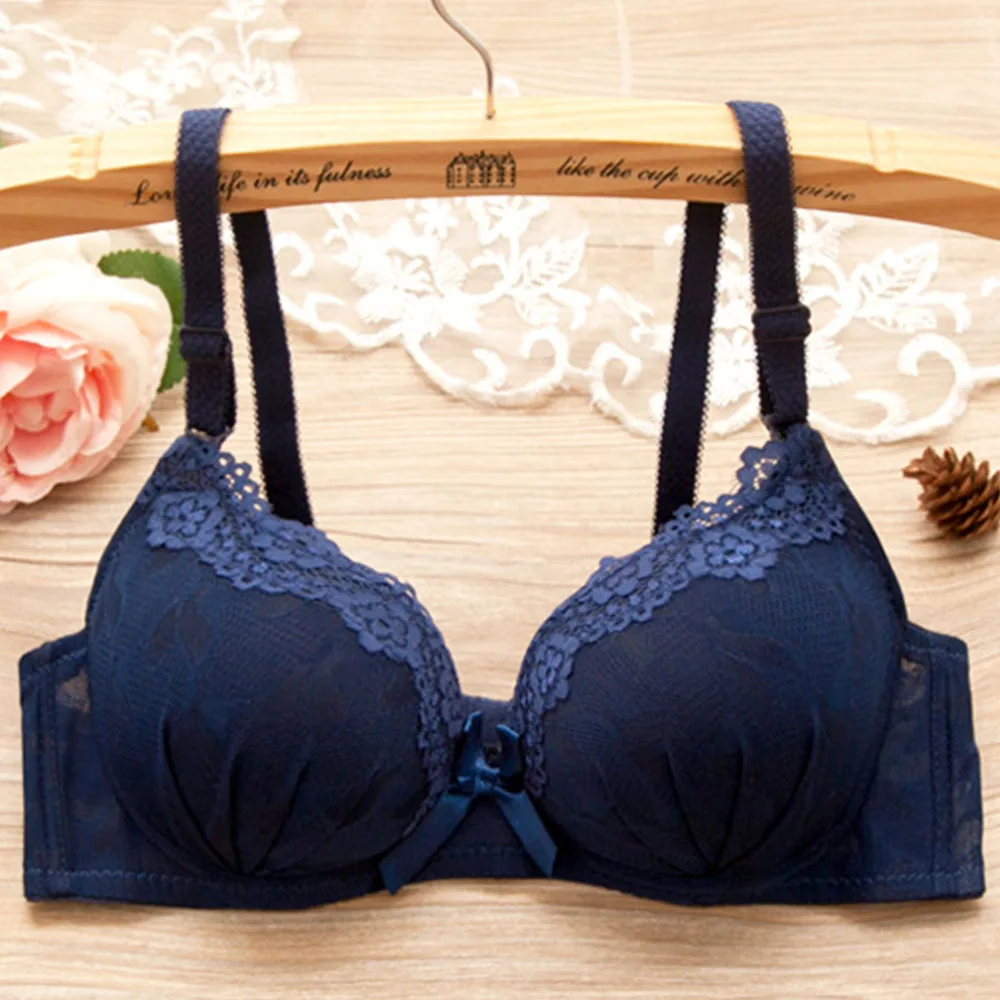 Wofee Bras on X: School is starting up again! Perfect time to get your teen  some bras. Here's a floral cotton-lined lace push-up #bra. #girlinbra  #wofeebra  / X