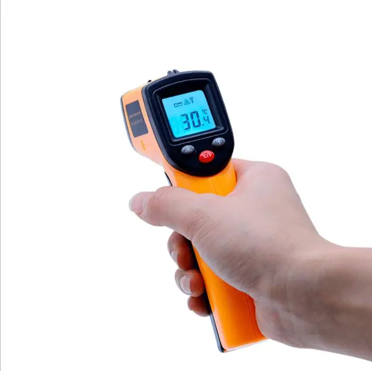 1Pcs GM320 Non Contact Laser LCD Display IR Infrared Digital C/F