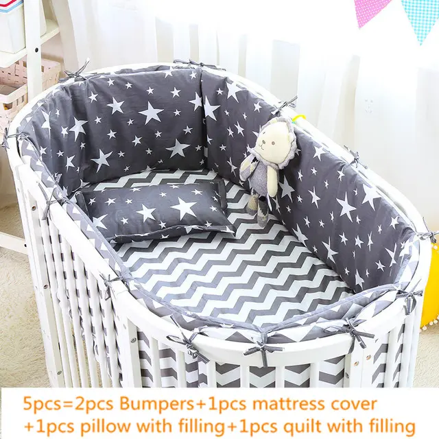 oval crib mattress protector