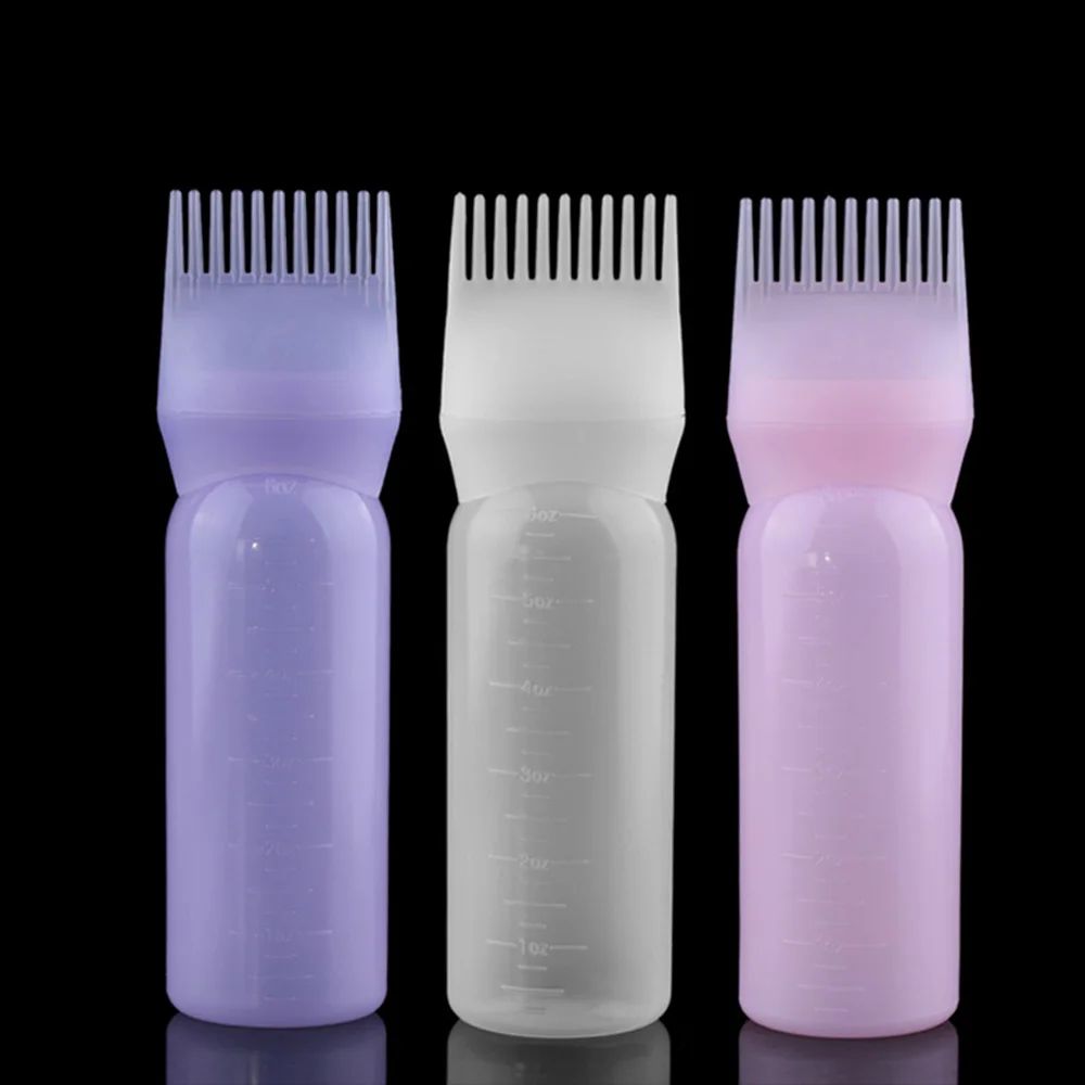1PC Hair Dye Bottle Applicator Brush Dispensing Salon Hair 1PC Hair Dye Bottle Applicator Brush Dispensing Salon Hair