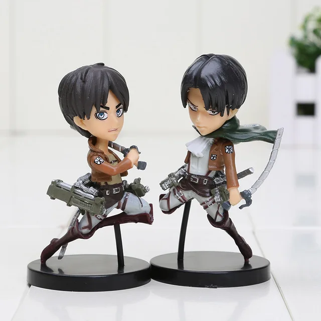 Attack on Titan Action Figures 6 Pcs/set