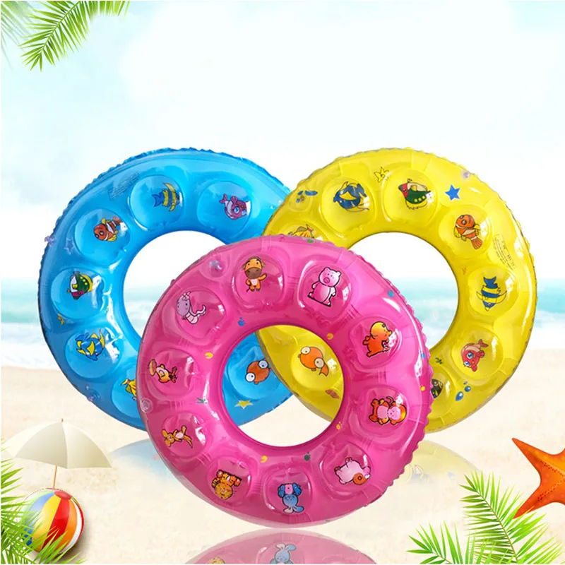

Adult Children Swimming Ring Inflatable Pool Float Circle Beach Sea Water Buoy Baby Float