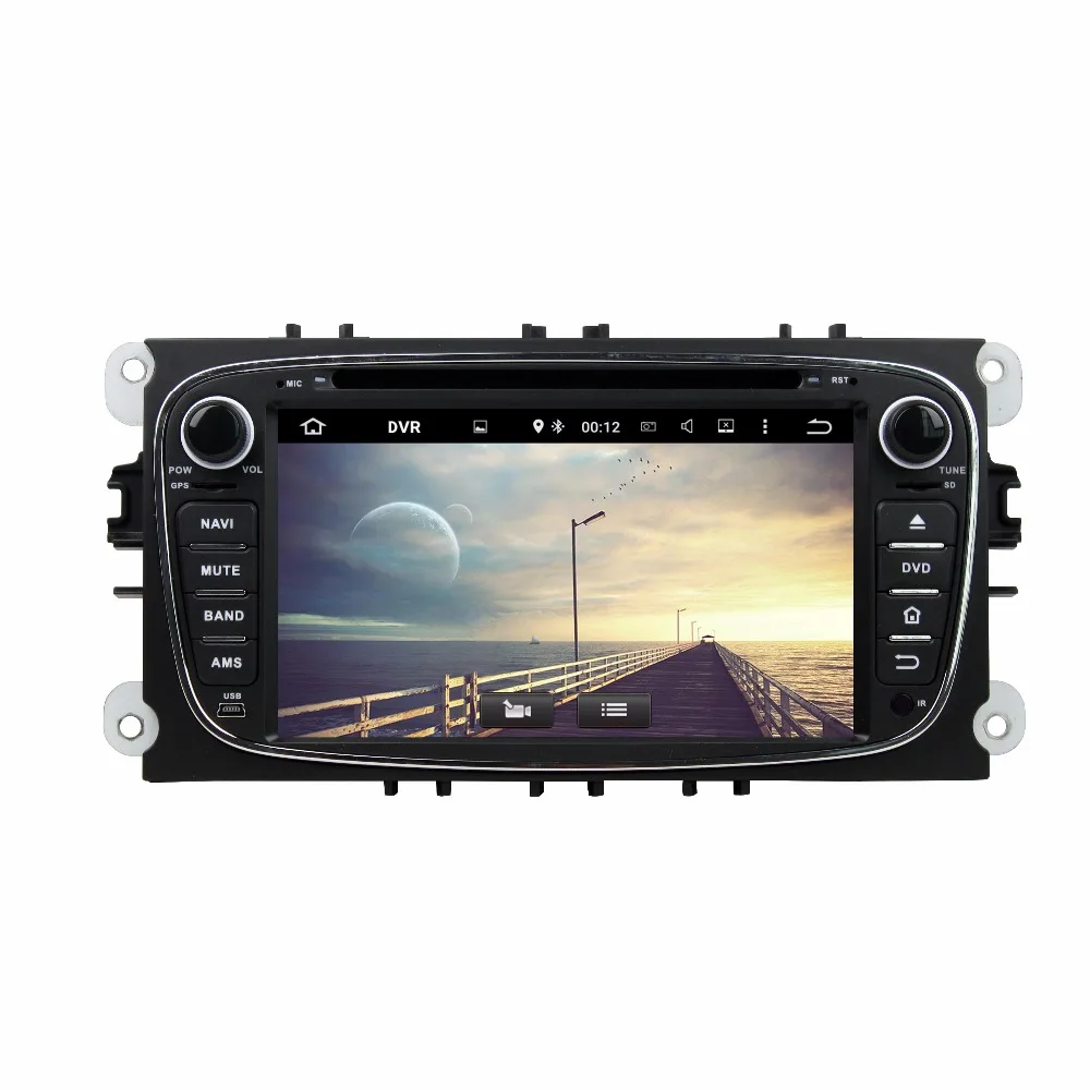 

KLYDE 7" 2 Din 8 Core Android 8.0 Car DVD Player For Ford Mondeo Tourneo Connect S-max Black Silver Car Multimedia Player
