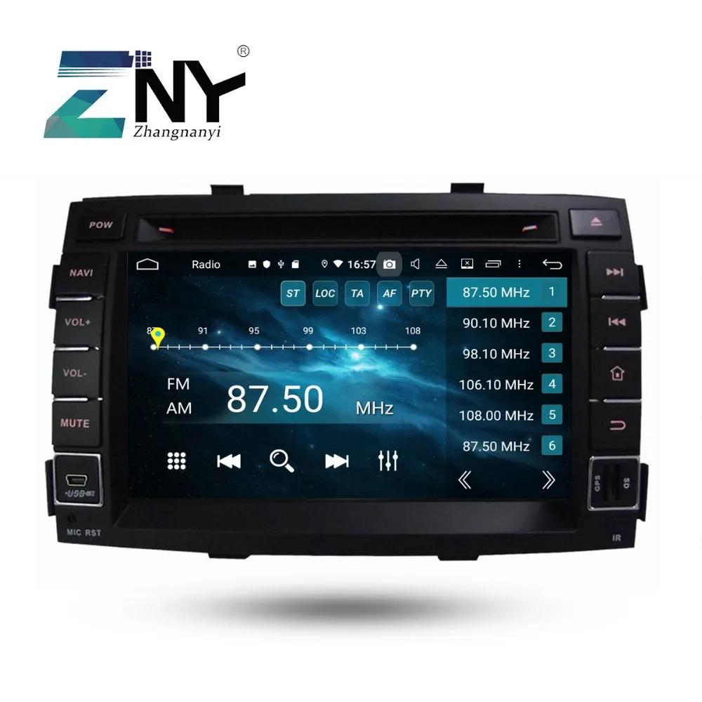 Best 7" HD Android 9.0 Car DVD For Kia Sorento 2009 2010 2011 2012 Auto Radio FM Stereo WiFi DSP Navigation Audio Video Backup Camera 3