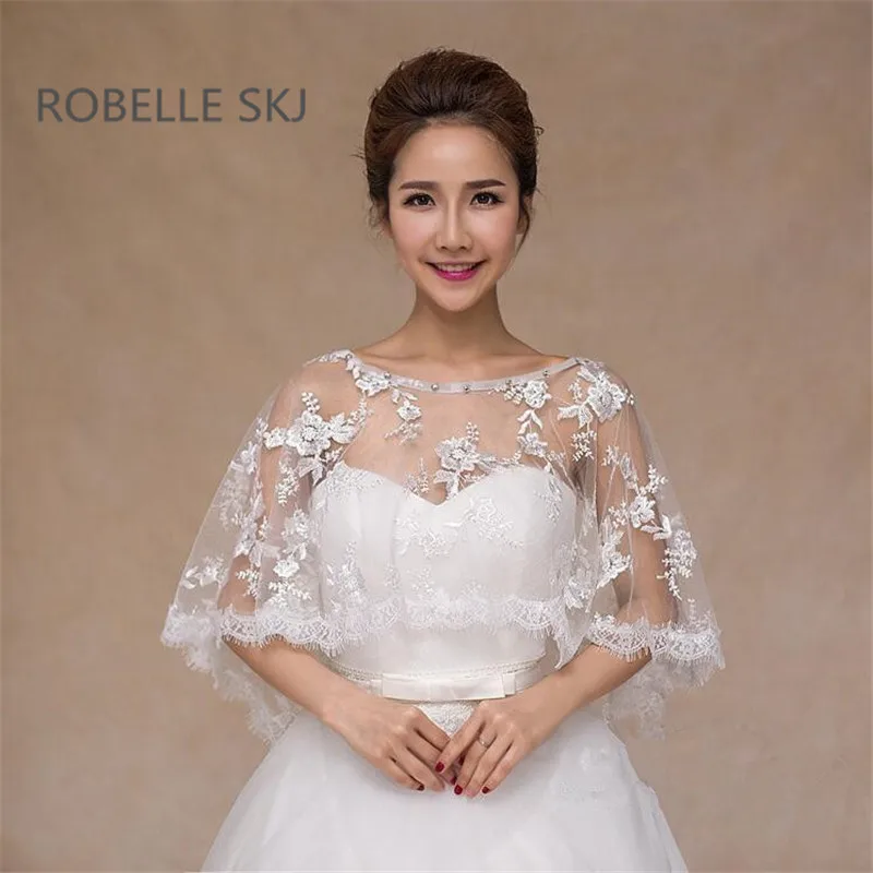 Bridal Lace Jacket Bolero Shawl, wedding shawl