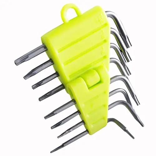 8pcs/Set CRV Screwdriver Set Screw drivers Socket Tool T5 T6 T7 T8 T9 T10 T15 T20 Key Star Wrench Kit Torx 9610 | Инструменты