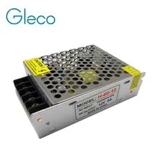 12V 5A 60W 110V-220V Lighting Transformer,High quality LED driver for LED strip 3528 5050 power supply,Free shipping