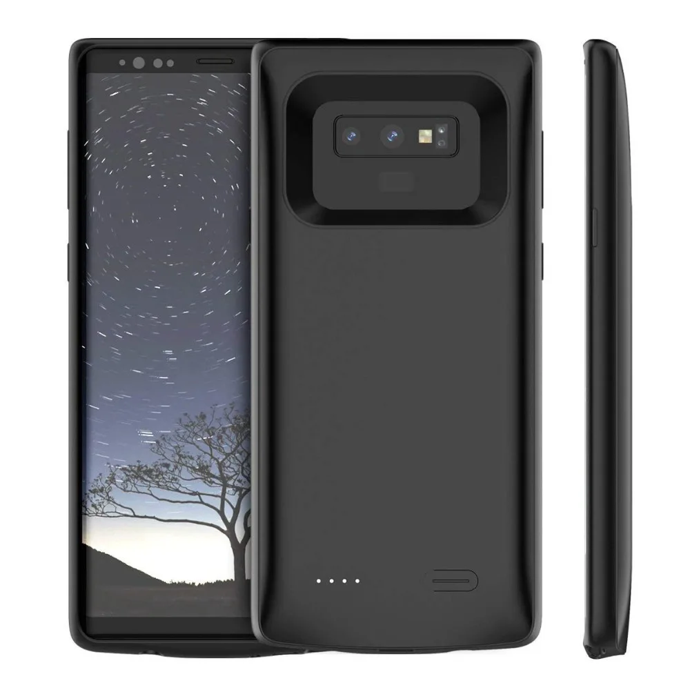 

For Samsung Galaxy Note 9 Battery Case Slim 5000mAh Rechargeable Portable Battery Pack External Power Bank Backup Charging