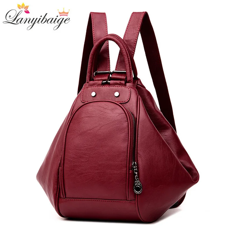 LANYIBAIGE женский недорогой эффективный рюкзак, женские сумки на плечо и многофункциональные рюкзаки, общие сумки для девочек, школьный ранец, дорожная сумка