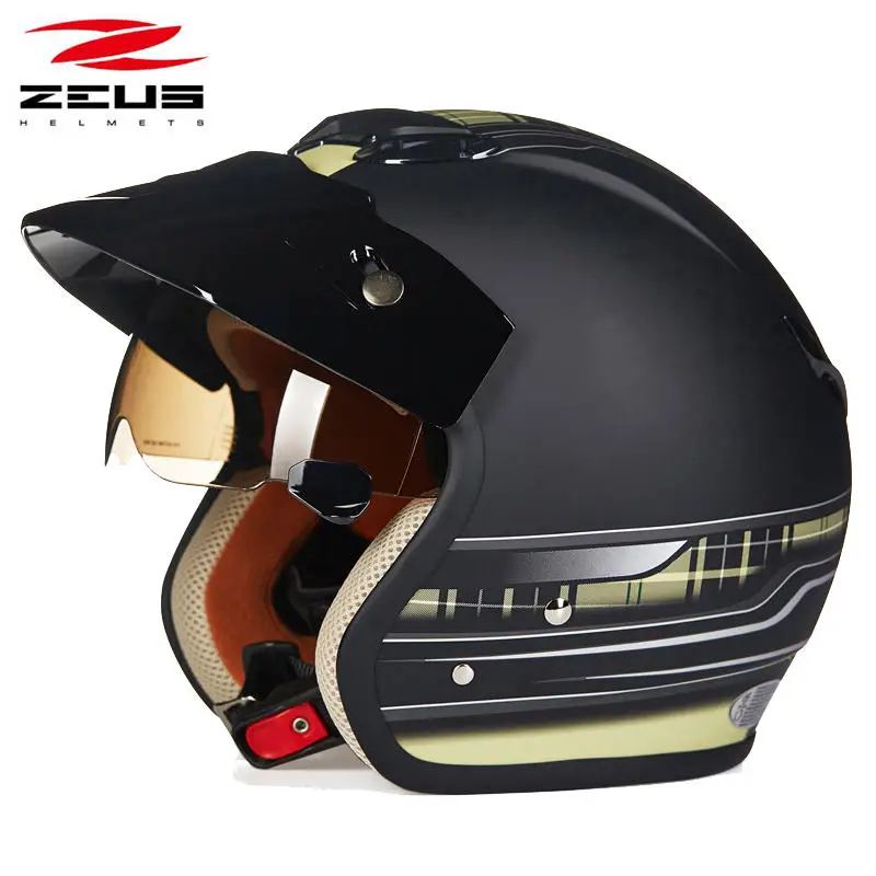 Buy ZEUS 381C harley vintage motorcycle helmet with