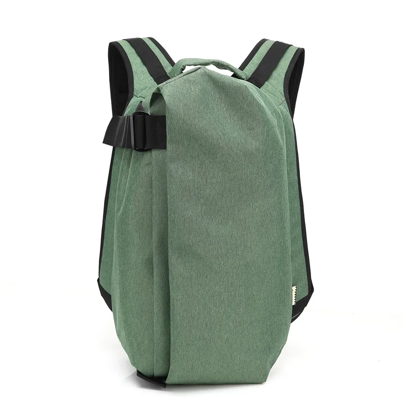 OZUKO, Модный корейский мужской рюкзак для ноутбука, 15,6, дорожная сумка, большая вместительность, Противоугонный рюкзак, школьная сумка, Повседневная водонепроницаемая - Цвет: green