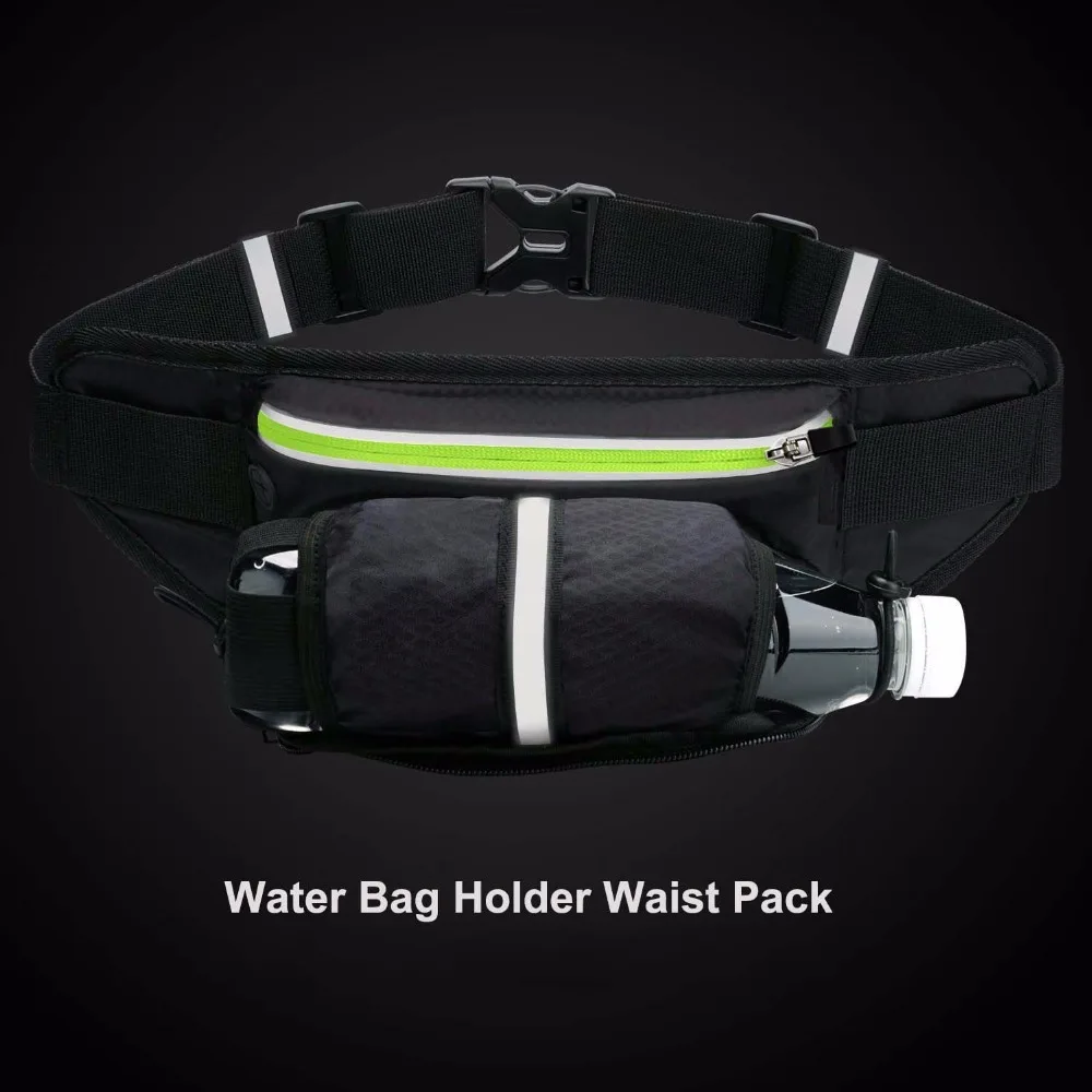 Sireck Сумка для бега с бутылочкой для воды поясная сумка для телефона Водонепроницаемая спортивная сумка для фитнеса сумки для спортзала аксессуары для бега