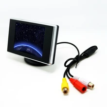Автомобильный Цифровой 3.5 «TFT LCD автономный Обратный Монитора Автомобиля для DVD VCR VCD Резервную Камеру № J-1308