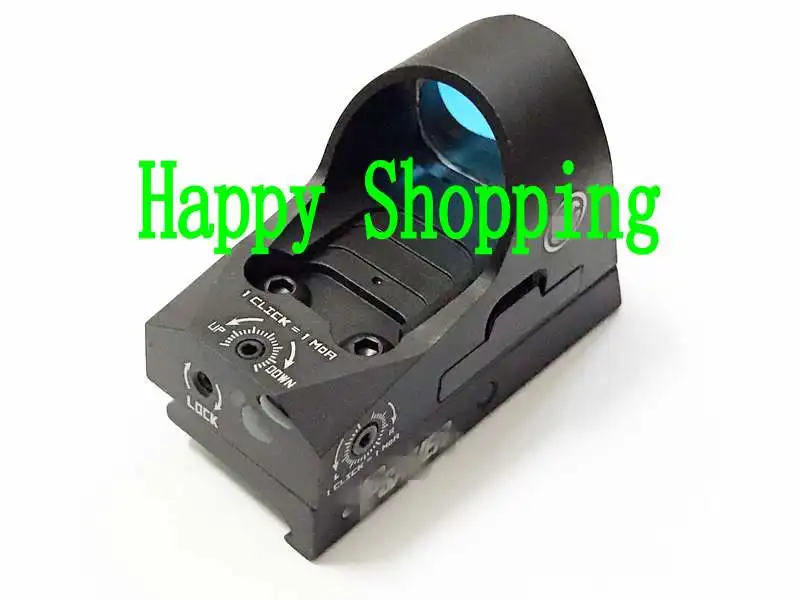 Тактический 3 MOA Reflex Sight Mini Red Dot Sight 1x25 сетка Red Dot Scope с QD Mount охотничьи прицелы для 20 мм база для рейки