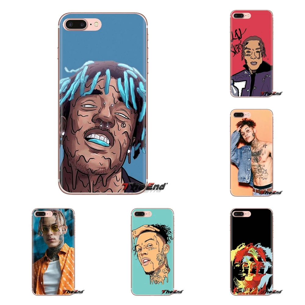 Прозрачный мягкий чехол для Samsung Galaxy A3 A5 A7 A9 A8 Star A6 Plus 2018 2015 2016 2017 Lil Skies |
