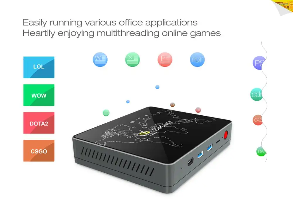 Beeink S1 Mini PC-N3450 DDR3 4+64G-08