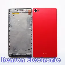 BaanSam держатель ЖКД экран передняя рамка батарея задняя крышка для Lenovo Vibe X2 X2-T0 Корпус чехол с кнопками громкости питания