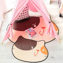 Милый Кот детская комната ковер ползающий ковер синель ванная комната нескользящий коврик прямоугольной формы