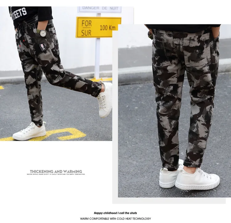 Children Jeans Pants 2019 Spring Autumn Korean Version Kids Casual Camouflage Trousers For Boys 4 6 8 10 12 Years Pants DWQ025 HTB1uJzHa. rK1Rjy0Fcq6zEvVXaB - Children Jeans Pants 2019 Spring Autumn Korean Version Kids Casual Camouflage Trousers For Boys 4 6 8 10 12 Years Pants DWQ025