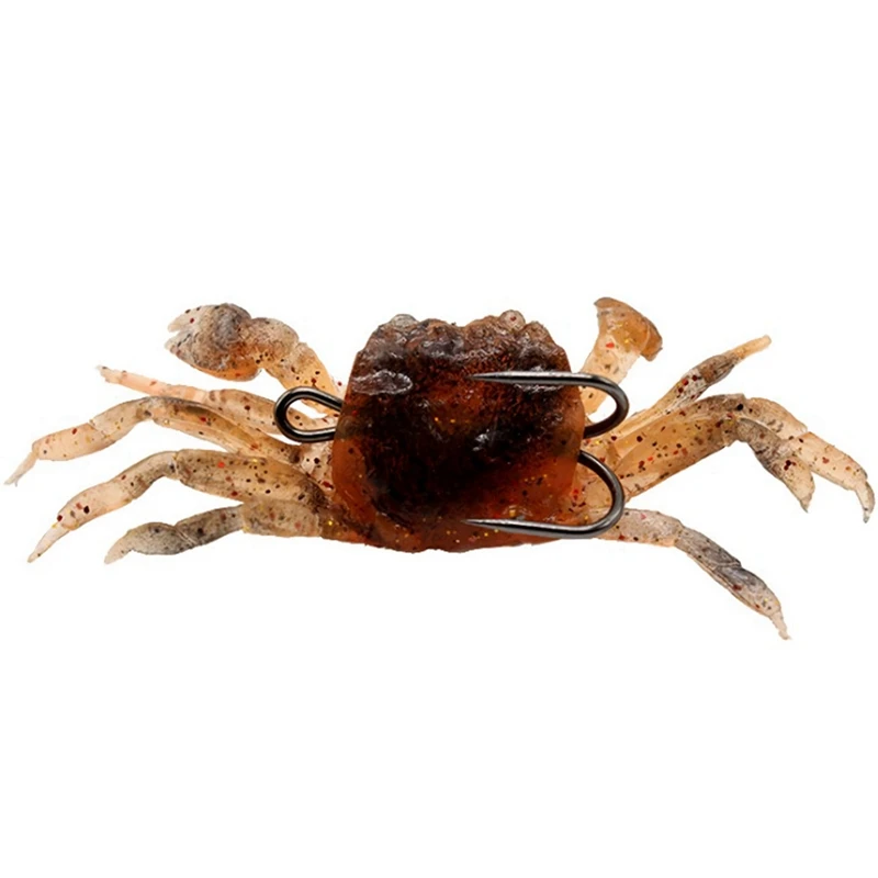 

Road Bait 3D Simulation Crab Bait 10Cm / 30G With Hook Sea Fishing Bait Tackle