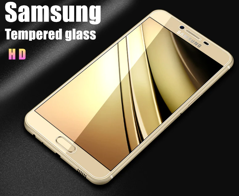 9H Tempered Glass For Samsung Galaxy J1 J2 J3 J5 J7 Prime A3 A5 A310 A510 2016 Premium Screen Protector Toughened Protective | Мобильные