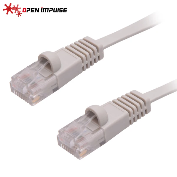 Лучшая цена и Горячая продажа Новый 3 фута 1 м CAT6 CAT 6 плоский UTP Ethernet сетевой кабель