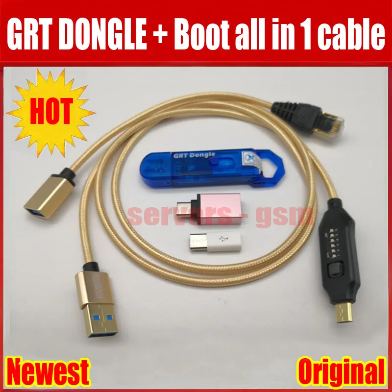 

Newest Original GRT dongle KEY powerful + Multi Functional Boot all in 1 cable