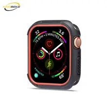 KINGBEIKE Full Protection Cover Frame For Apple Watch Series 4 Popular Watch Case For iWatch 40mm 44mm 10 Colors Watchcases