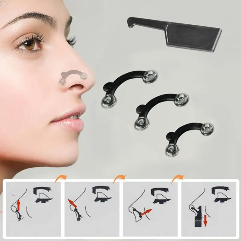 3D коррекция носа стелс лифтинг мост формирователь массажный инструмент без боли формирование носа клип клипер для женщин Девушка массажер