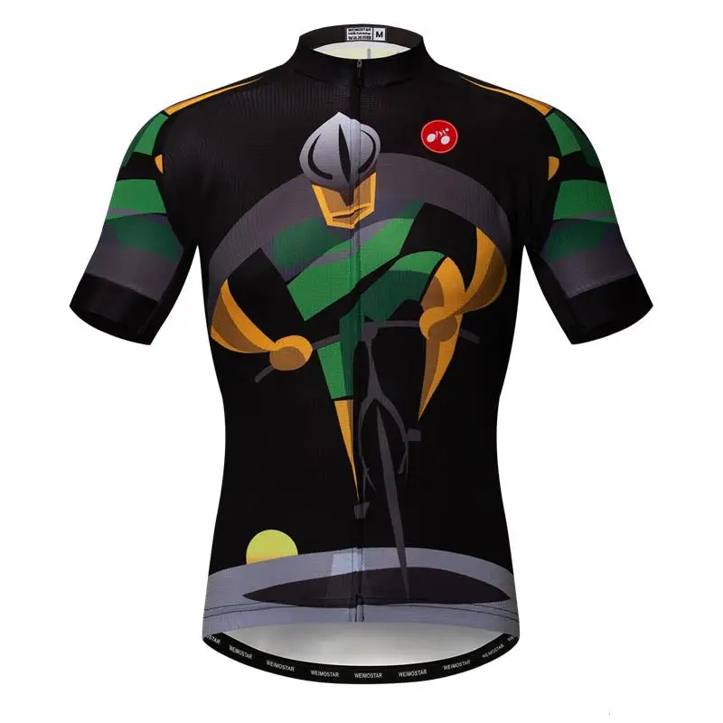 Weimostar Велоспорт Джерси pro team велосипедная одежда летняя короткий рукав быстросохнущая MTB велосипед Джерси дышащая одежда для велоспорта - Цвет: Color 3