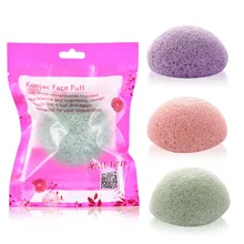Горячая натуральная круглая форма Konjac Губка косметический спонж волоконная Мочалка для лица слоеный пилинг лица моющее средство инструменты промывка флаттер# y4
