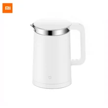 Xiaomi mi jia Термостатические электрические чайники 1.5L 12 часов термостат поддержка для управления с мобильного телефона ПРИЛОЖЕНИЕ