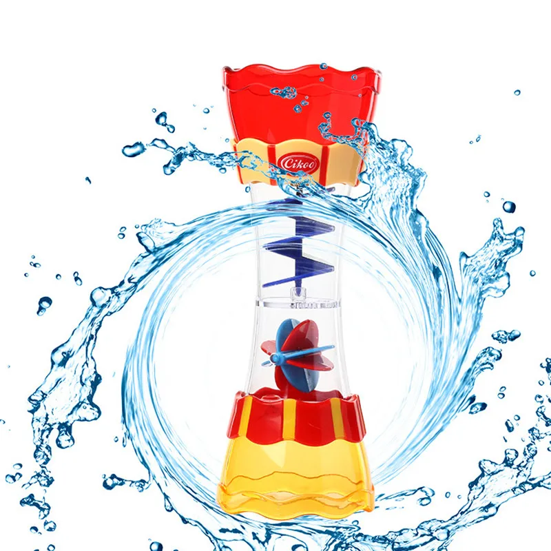 

children baby bath toy scoop water swimming beach rotating cylinder flow observation Cup Kids Toys